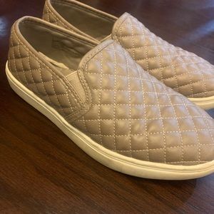 Girls size 5, cat and jack slip in shoes gently used